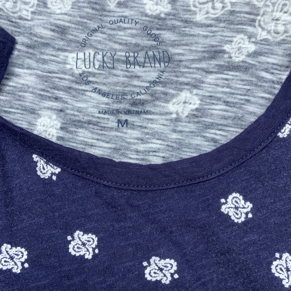 Lucky Brand bandana top / M - Picture 6 of 6